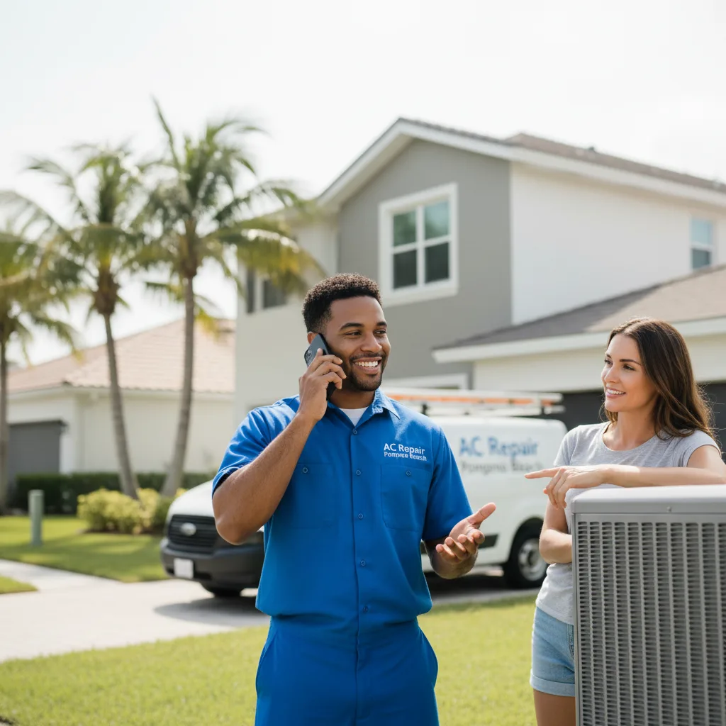 AC Repair Pompano Beach customer support in New Castle